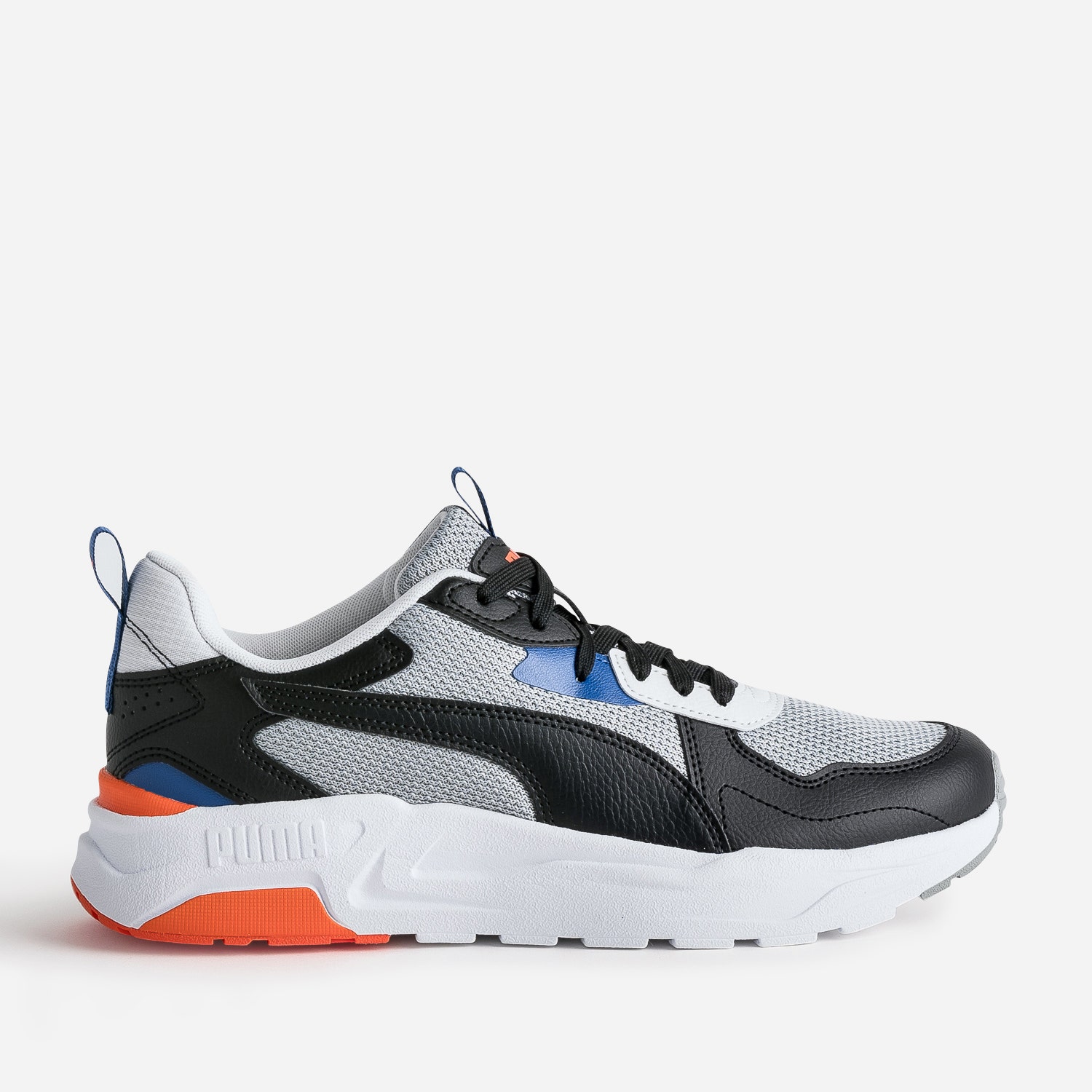 Tennis PUMA grise, noire, bleue, orange