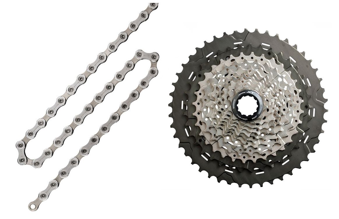 Shimano XT CN-HG701+CS-M8000 11-fach Verschleissset 11-46 kaufen | Bike-Discount