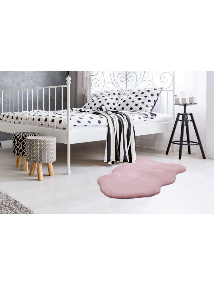 Kayoom Teppich Priscella in Rosa günstig kaufen 60 x 90 cm