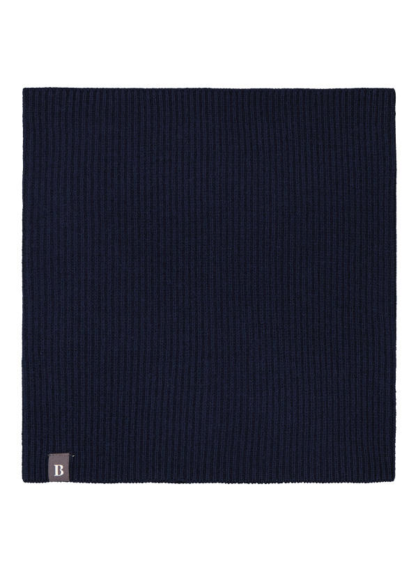 BOGGI MILANO, Loopschal, Wolle, navy