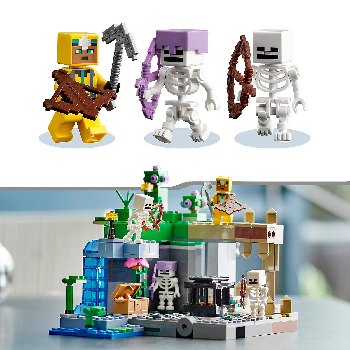 LEGO® Minecraft 21189 Das Skelettverlies