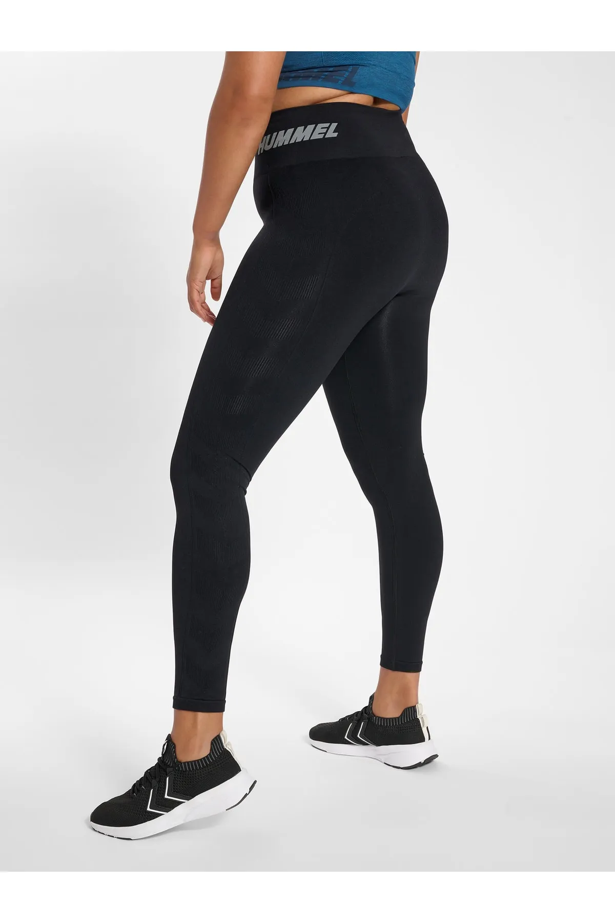 hummel  Sport-Leggings - Schwarz - Mittlerer Bund