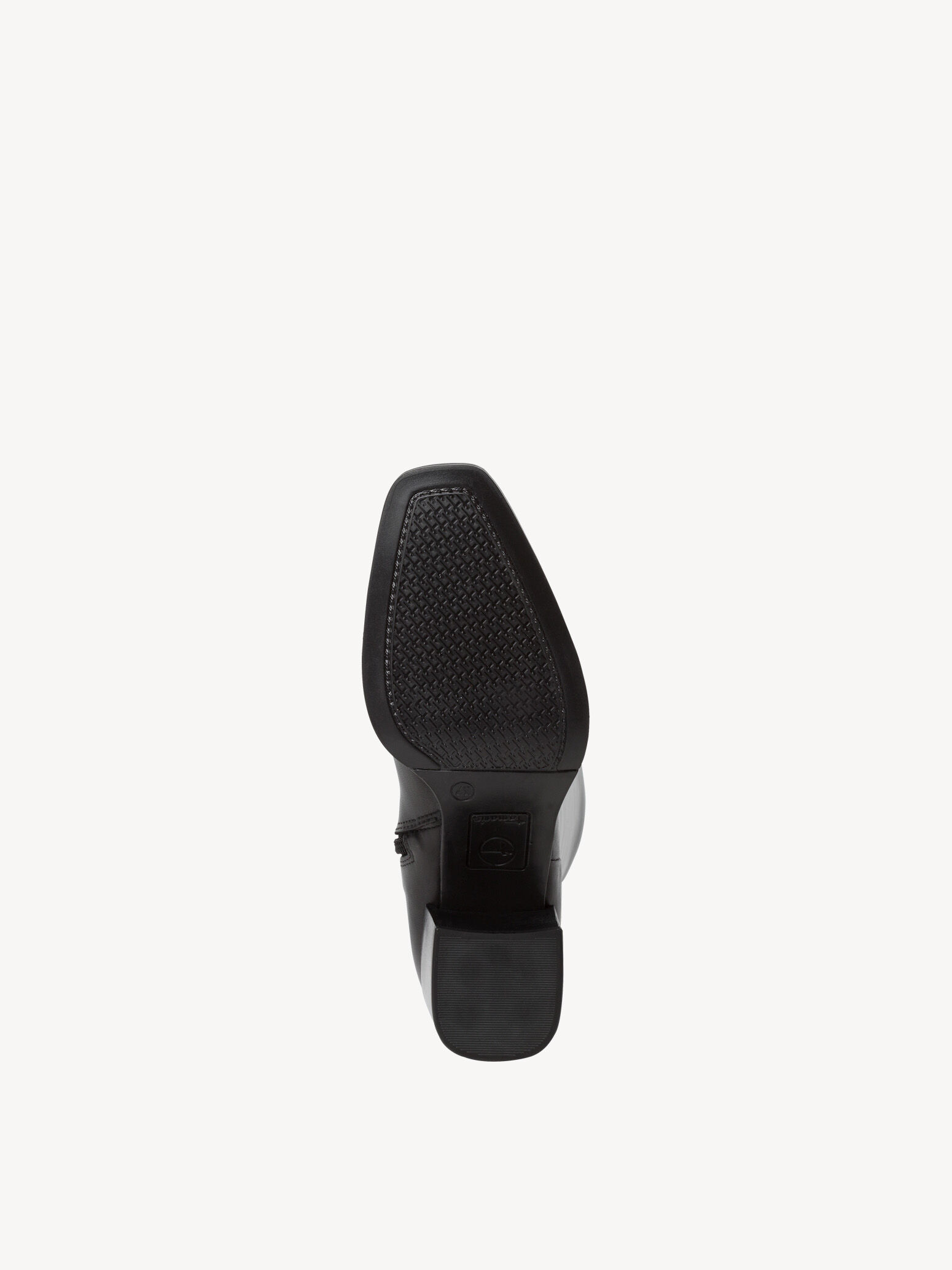 Bottes en cuir - noir