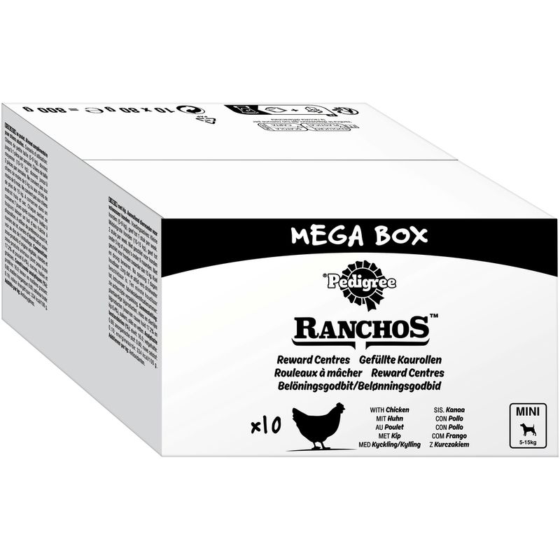 Pedigree Ranchos Gefüllte Kaurollen Mini