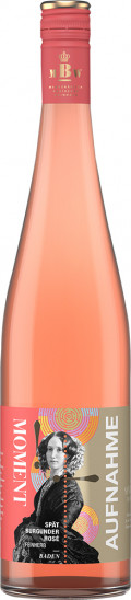 2022 Moment-Aufnahme Spätburgunder Rosé feinherb - Markgraf von Baden - Schloss Salem