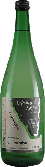 2022 Wipfelder Zehntgraf Scheurebe halbtrocken 1,0 L - Weingut Lother