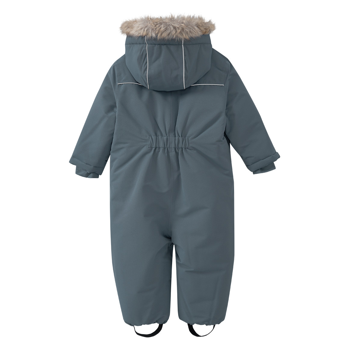 Baby Schneeoverall mit Fellimitat