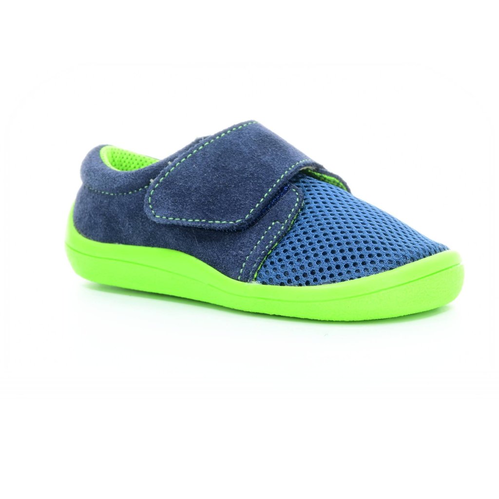 Beda Marcus Barfußsneakers (BF 0001/SK/1W Mesh mit Leder)