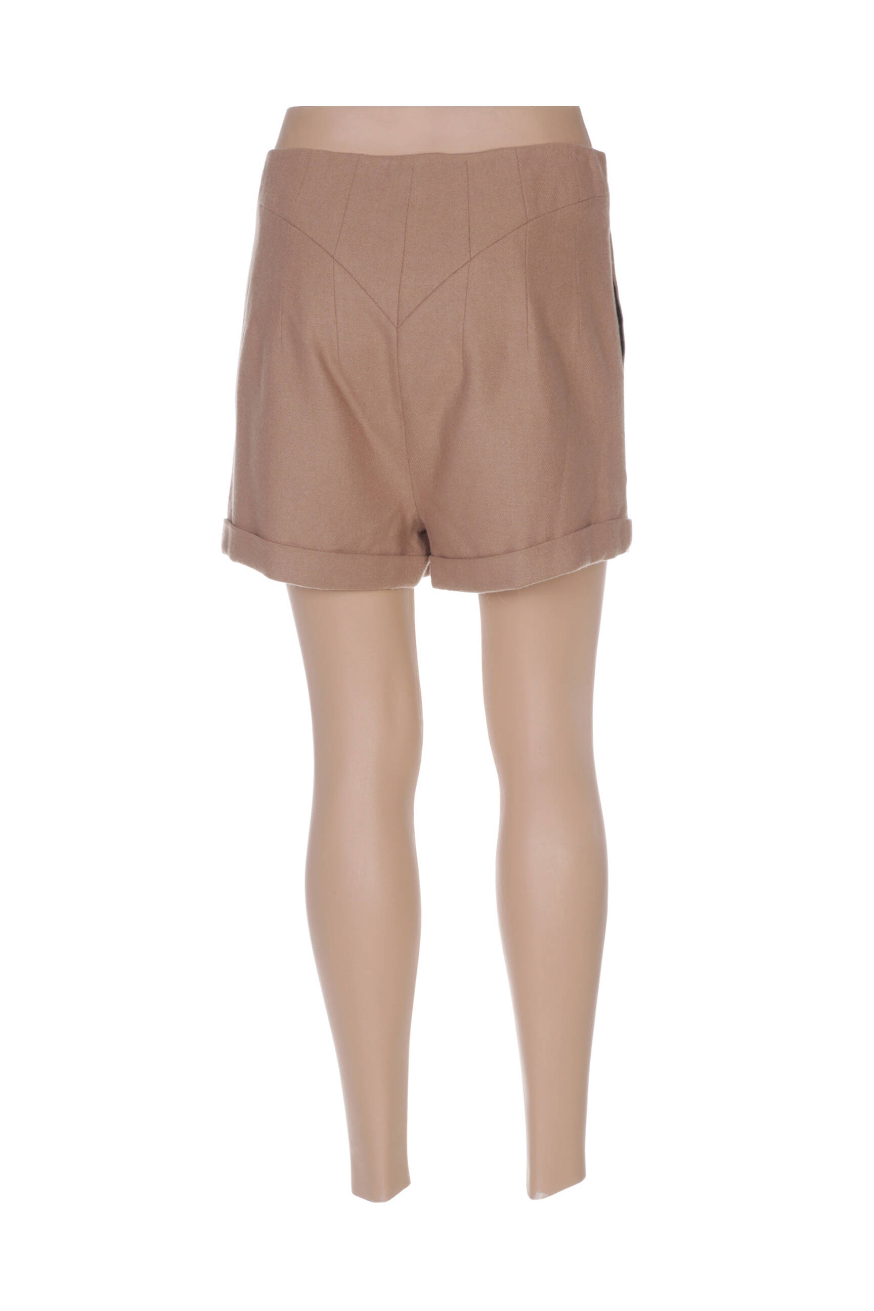 American Retro Shorts 1 Femme couleur marron