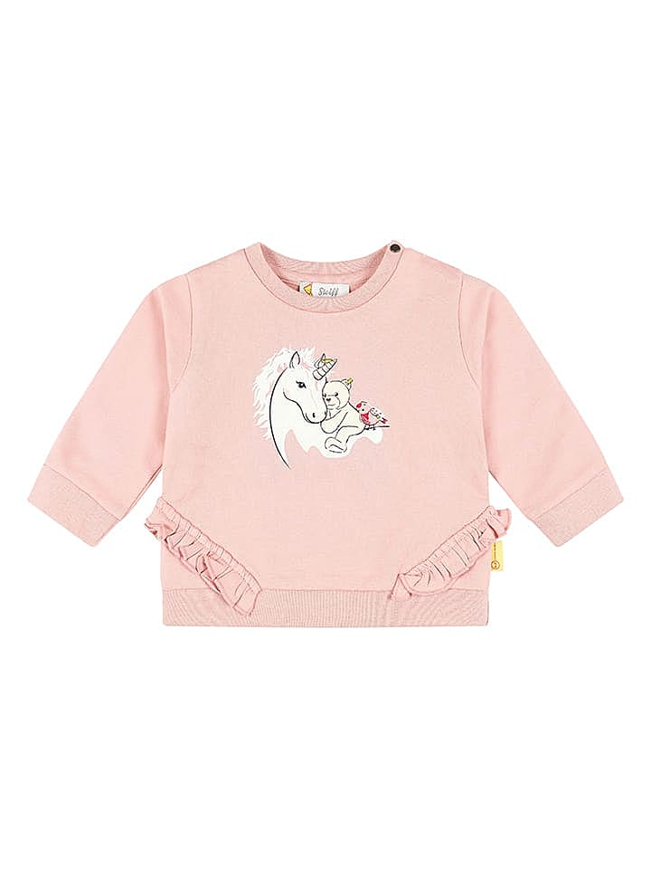 Steiff Sweatshirt in Rosa günstig kaufen 86