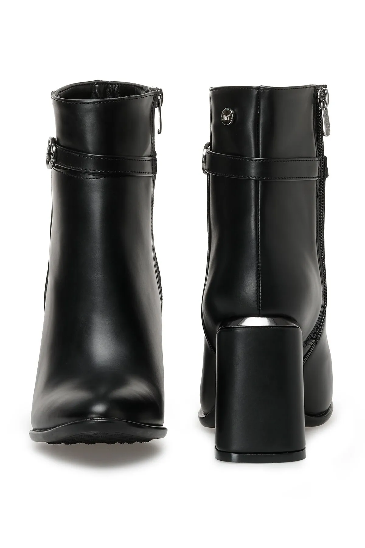 İnci  Tres 2pr Schwarze Stiefel mit Absatz für Damen