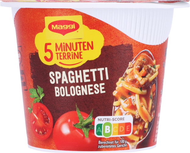 Maggi 5 Minuten Terrine Spaghetti Bolognese