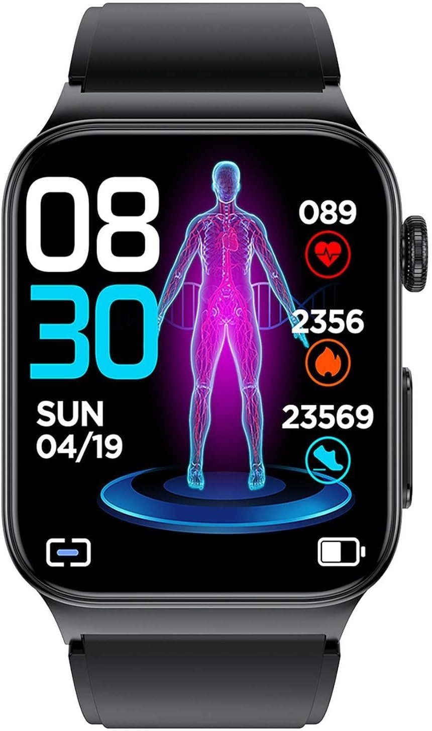 Hikeren Smartwatch, 1,92-Zoll-HD-Voll-Touchscreen-Fitness-Tracker-Uhr Smartwatch