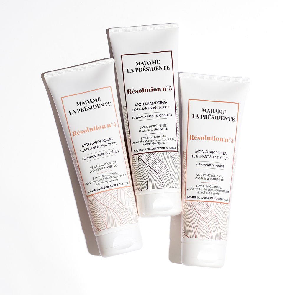madame la présidente Résolution N°5 Mon shampoing anti-chuteCheveux bouclés Shampoing anti-chute