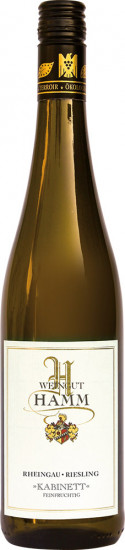 2022 Rheingau Riesling Kabinett süß Bio - Weingut Hamm