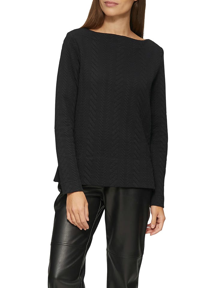 comma Bluse in Schwarz günstig kaufen