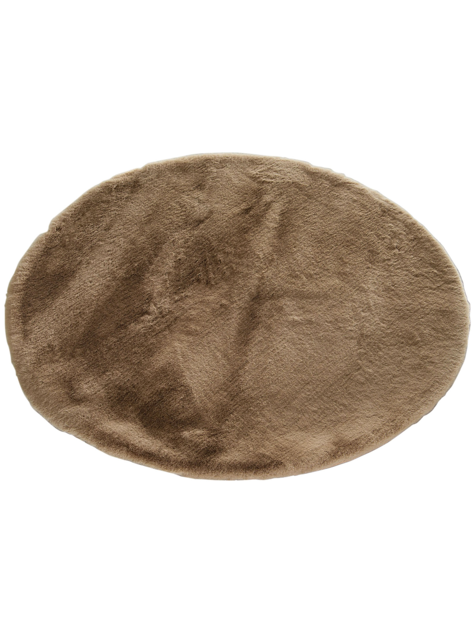 Meana de Luxe Kunstfell-Teppich, Mokka