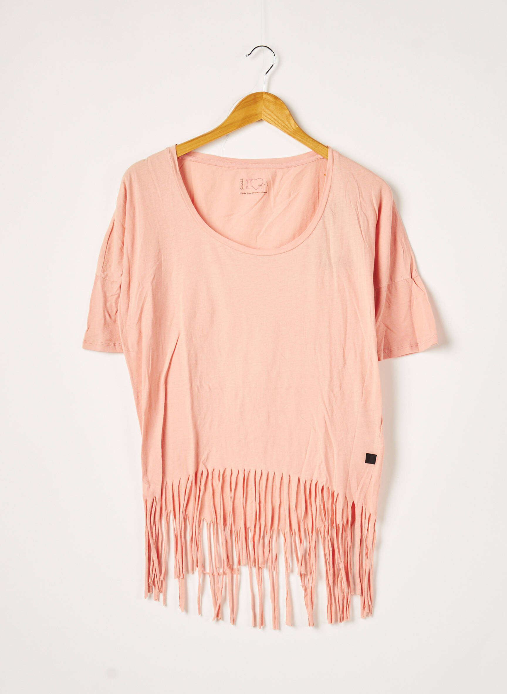 I Love My T S Tuniquemanchecourte Femme couleur rose