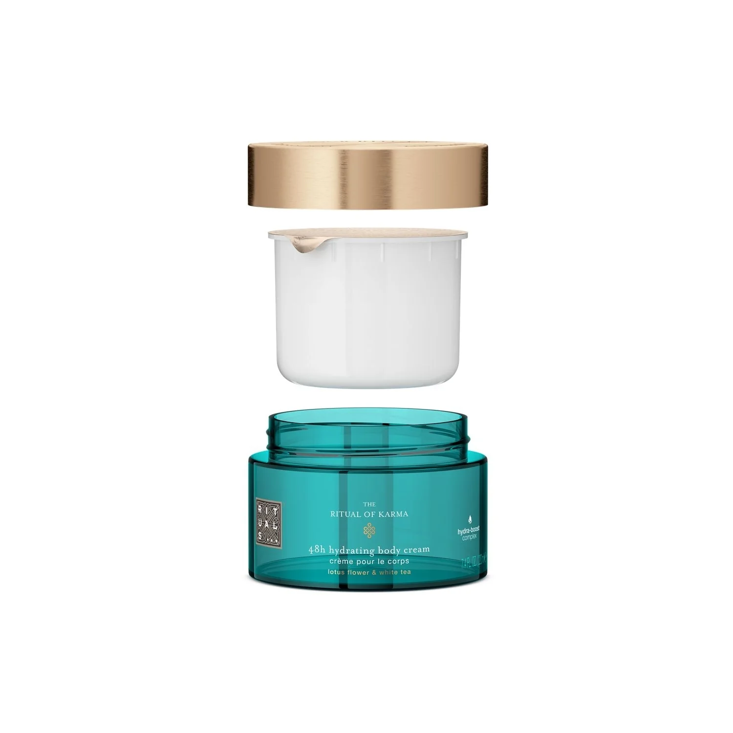 Recambio de crema corporal hidratante Ritual of Karma 48h - Crema Corpo