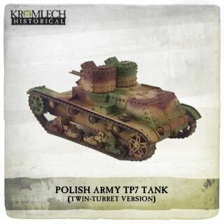 Polish Army twin-turret 7TP tank
