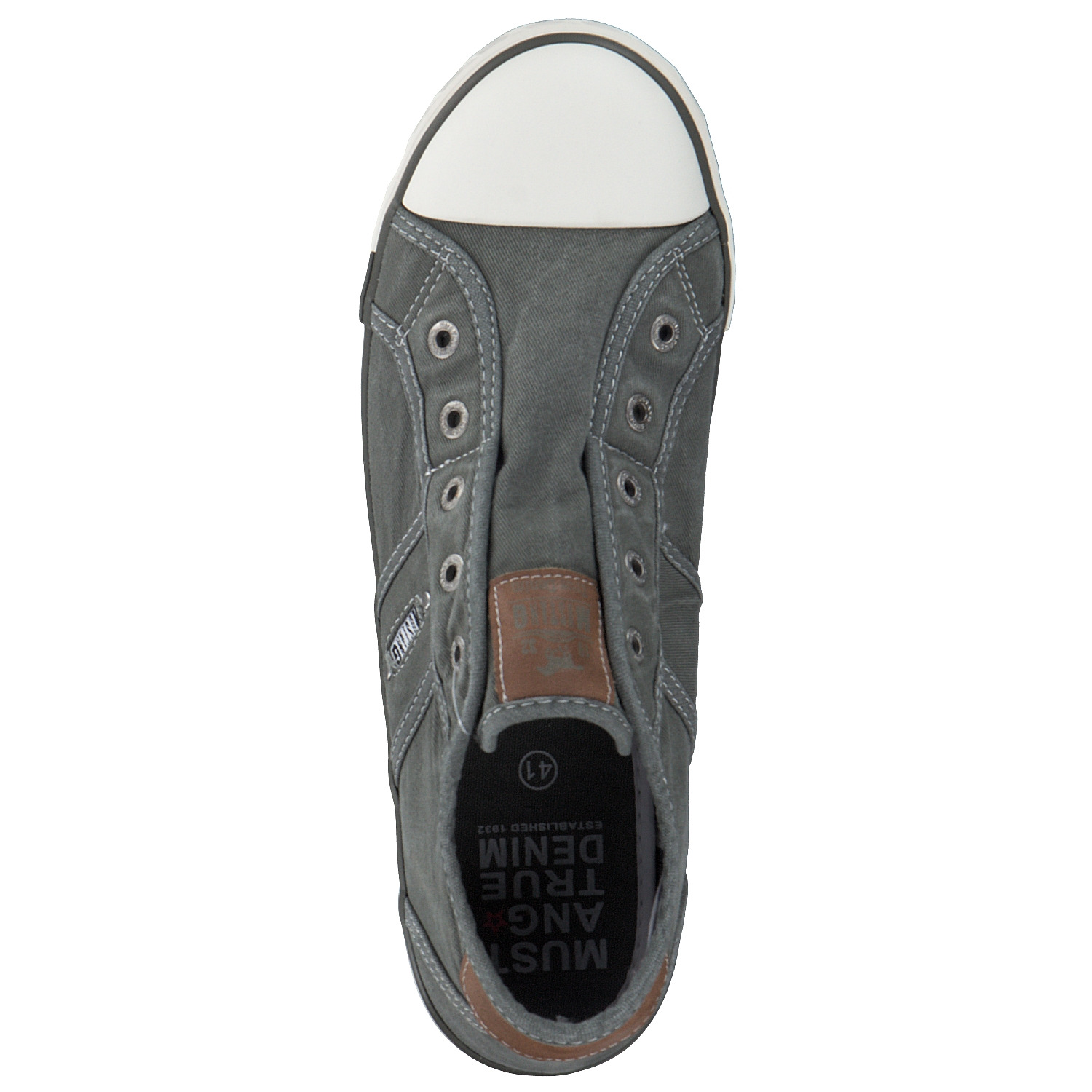 Mustang 1099409, Slipper, Damen, grün/grau