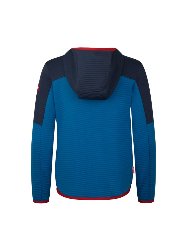 Trollkids Fleecejacke Sogndal in harbor blue/aqua haze günstig kaufen