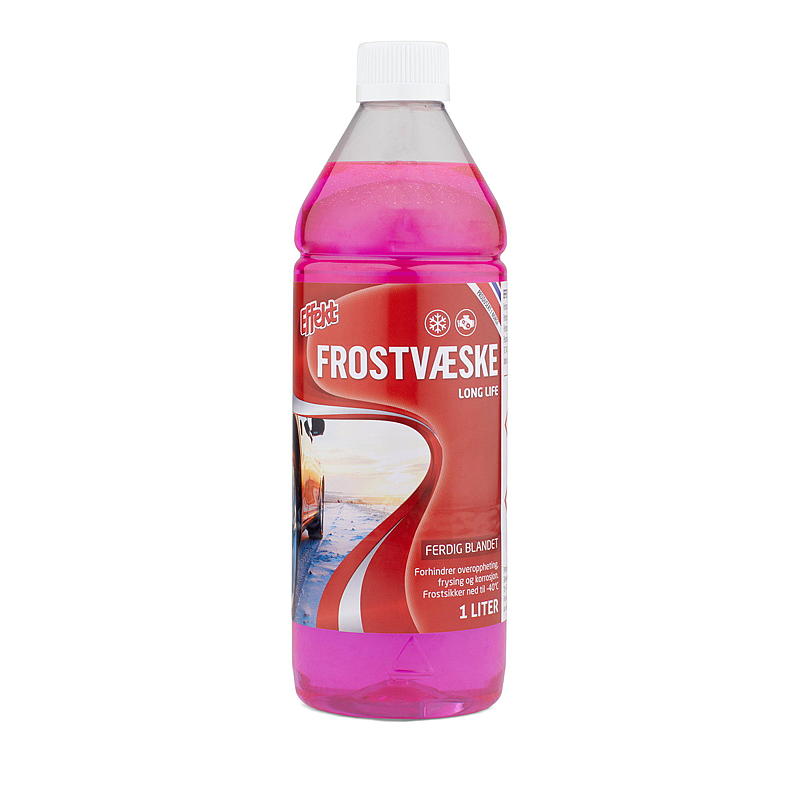 Effekt Frostvæske 1 l, Long Life, ferdig, Effekt