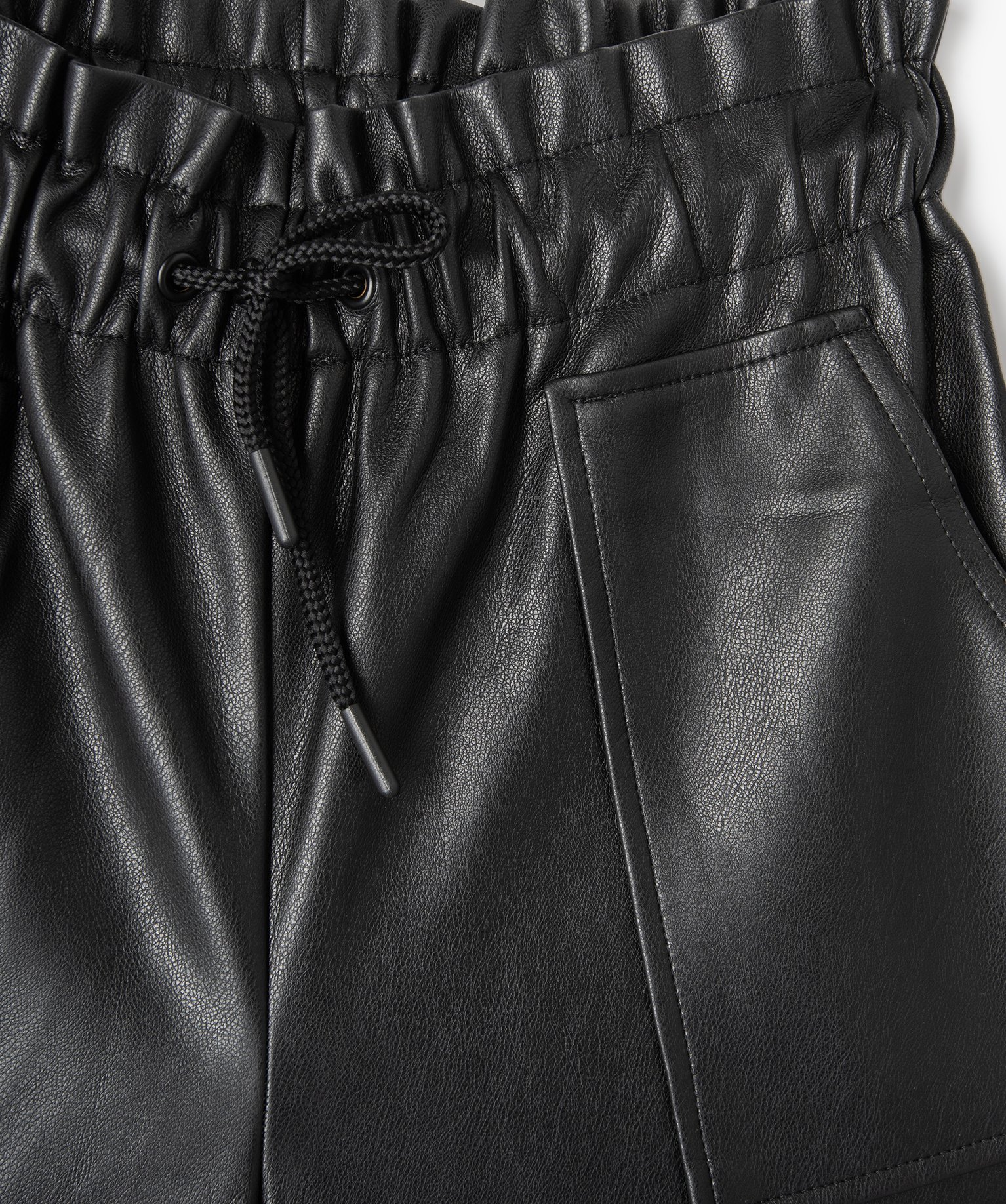 Short fille taille haute esprit rock noir | GEMO