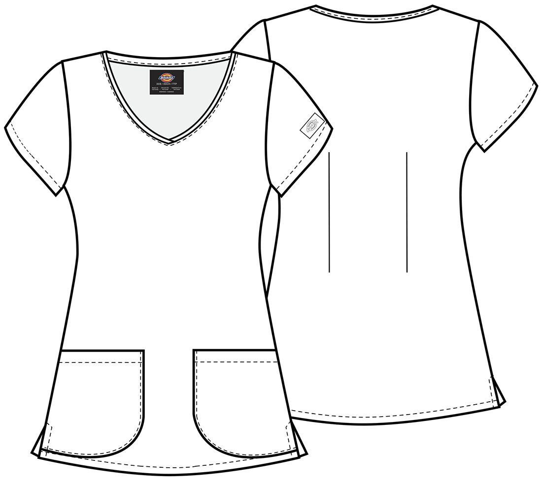 Cherokee Funktionsbluse Bunt bedruckter Damen Kasack 