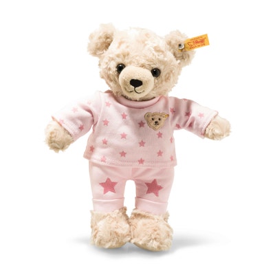 Teddy and Me Teddybär Mädchen mit Schlafanzug, 27 cm, beige