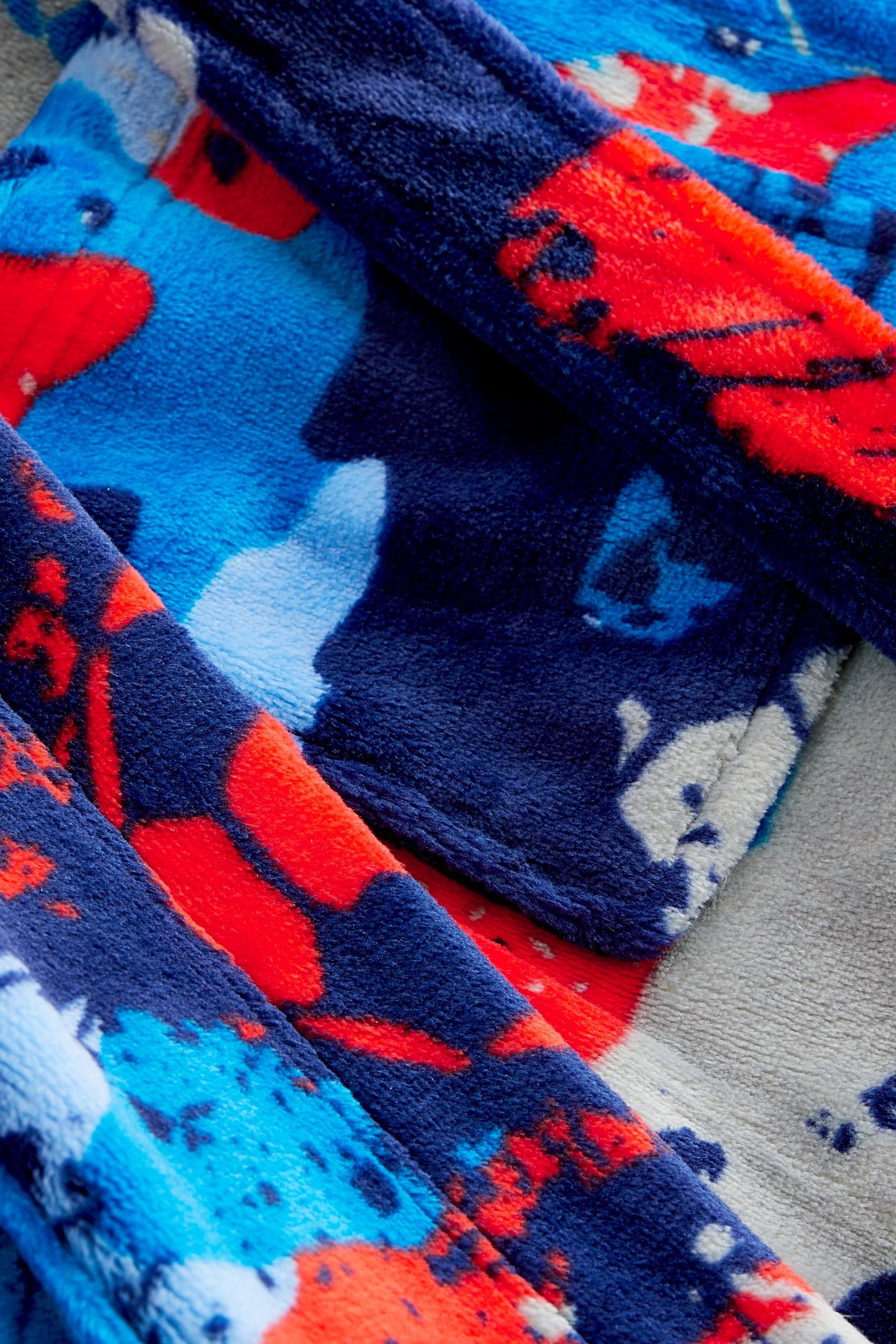 Next Kinderbademantel Bademantel aus Fleece, Polyester (recycelt), Polyester