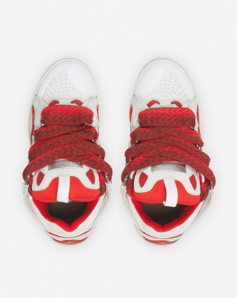 SNEAKERS CURB EN CUIR