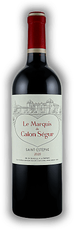 Le Marquis de Château Calon Segur, Saint-Estephe, Merlot, Cabernet Sauvignon, Cabernet Franc, AOC, Trocken, 2020, Bordeaux rouge  Le Marquis de Château Calon Segur, Saint-Estephe, Merlot, Cabernet Sauvignon, Cabernet Franc, AOC, Trocken, 2020, Bordea