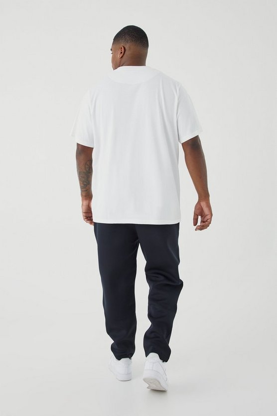 Plus schmale Slim-Fit Scuba-Jogginghose