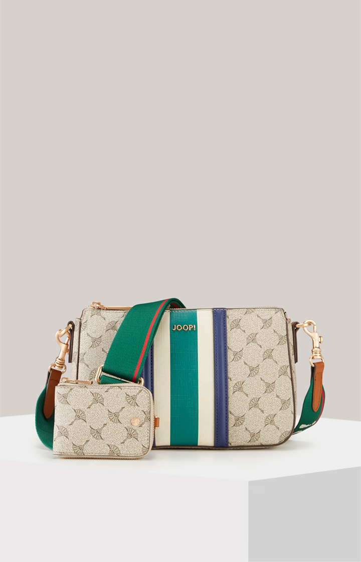 Schultertasche Mazzolino Due Jasmina in Grün
