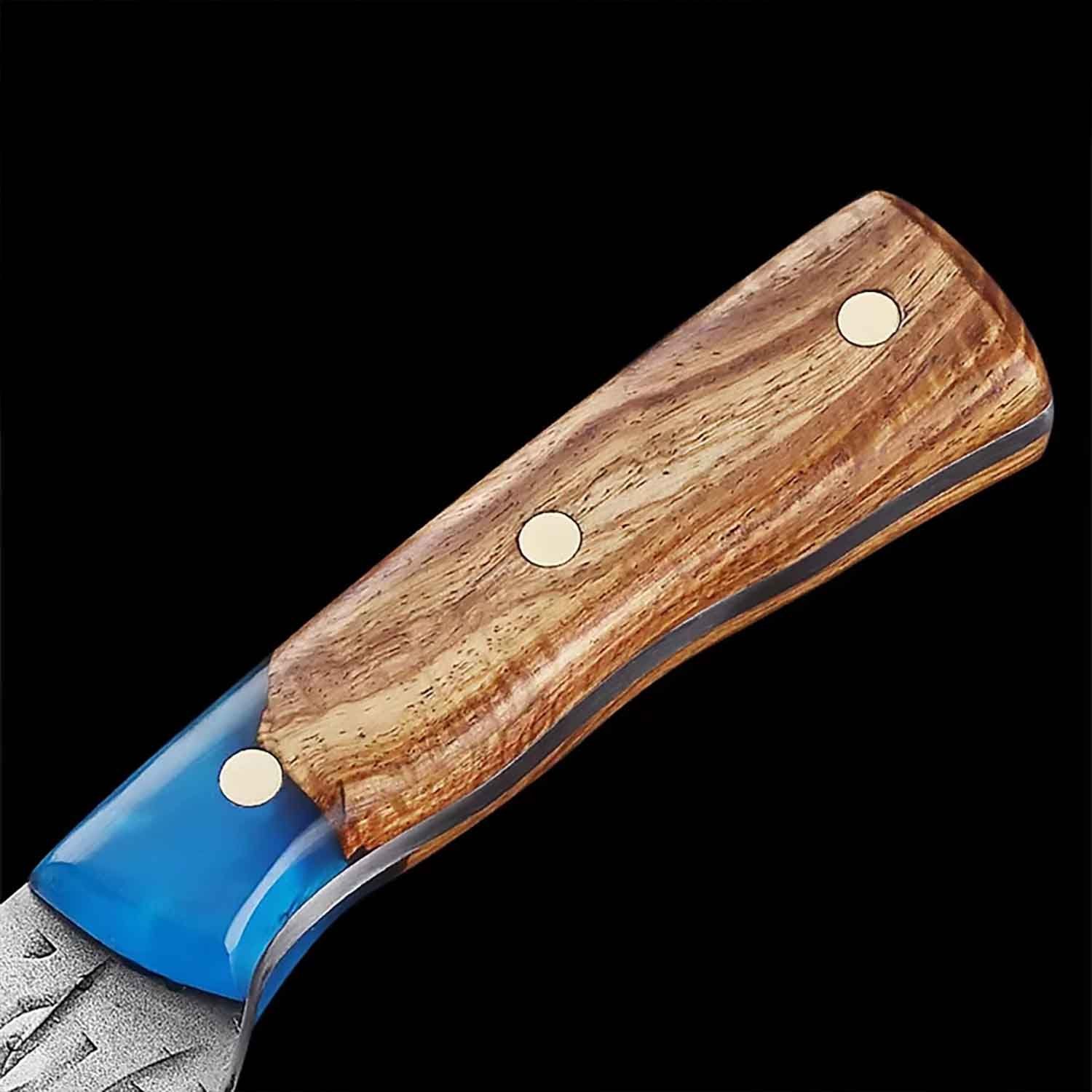 Muxel Hackmesser Schwer geschmiedetes Metzgermesser das etwas andere Hackbeil und Knoch, schwer