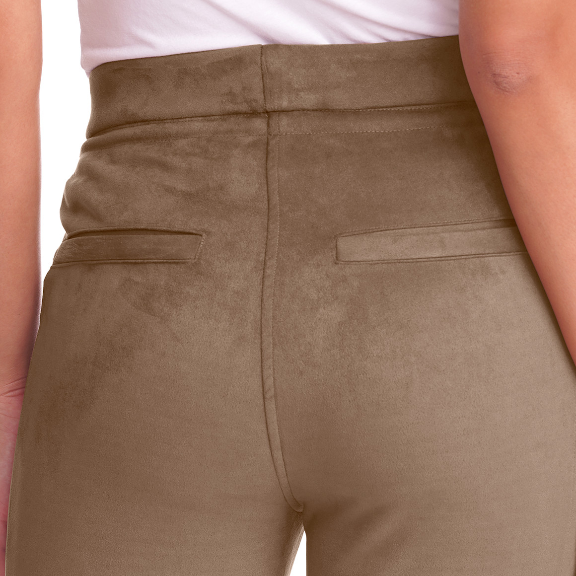 Damen Jogpants in Veloursoptik