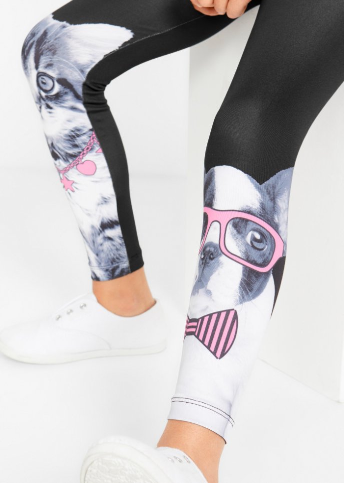 Mädchen Leggings mit Fotodruck