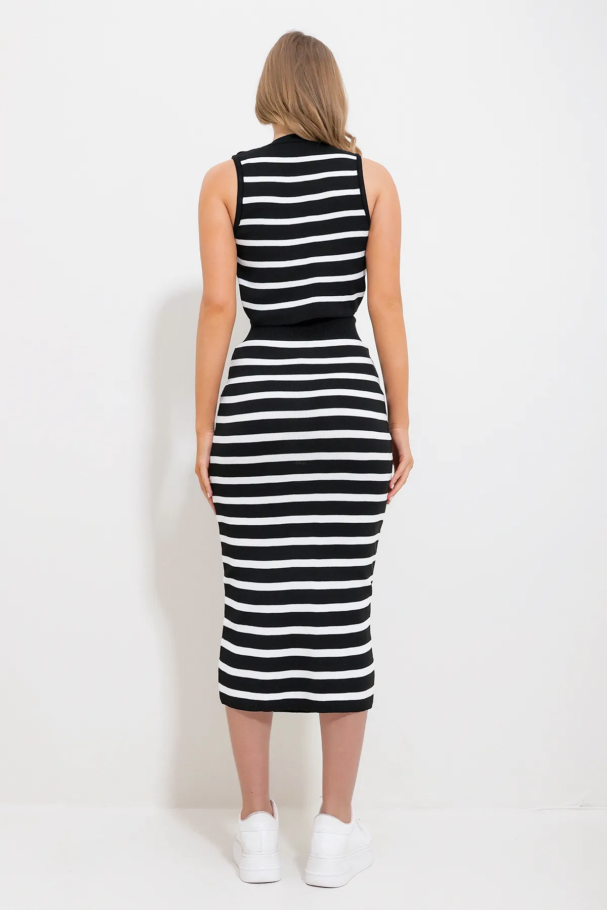 Trend Alaçatı Stili  Zweiteiler - Schwarz - Regular Fit