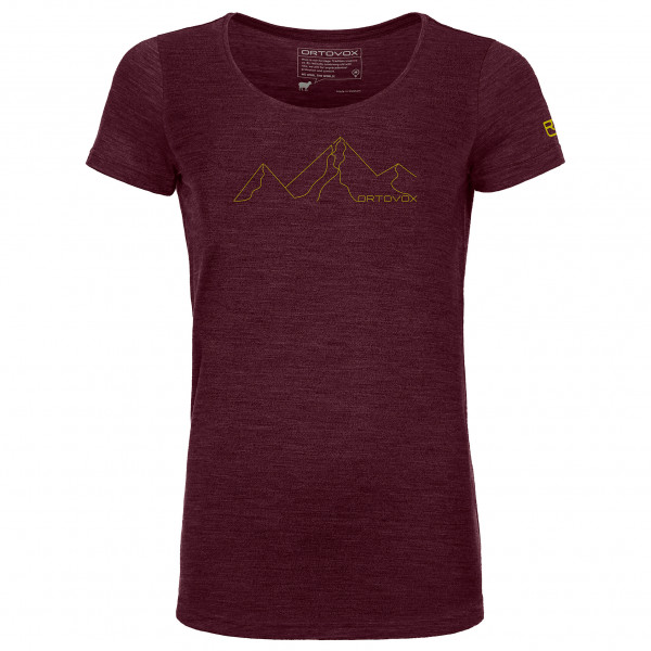 Ortovox - Women's 150 Coolountain Face Ts - Merinoshirt