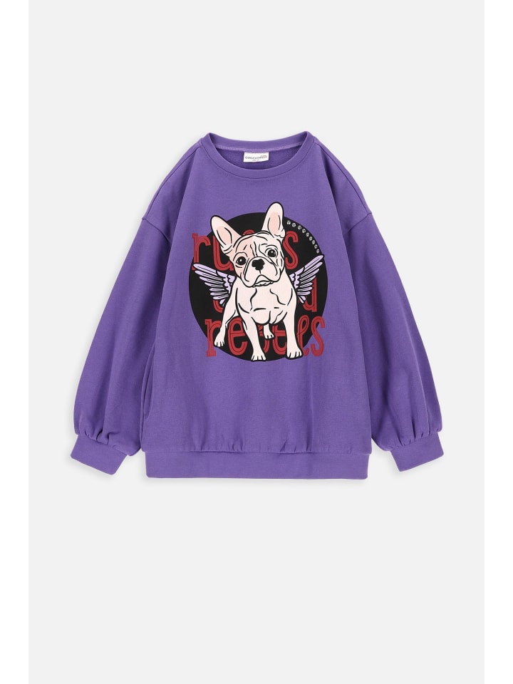 Coccodrillo Sweatshirt in violett günstig kaufen