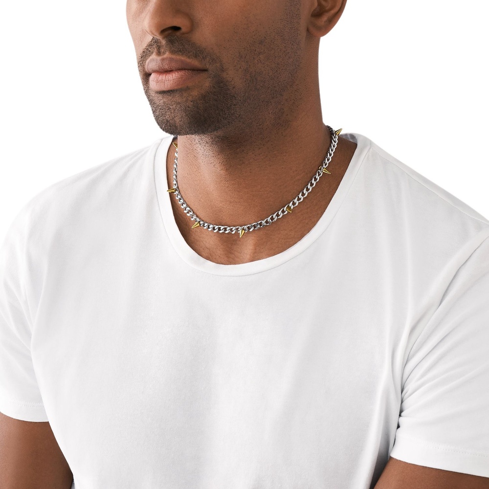 Diesel Chaînette Acier inoxydable collier