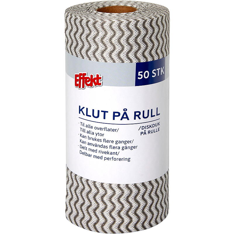 Effekt Universalklut 50 stk på rull Effekt