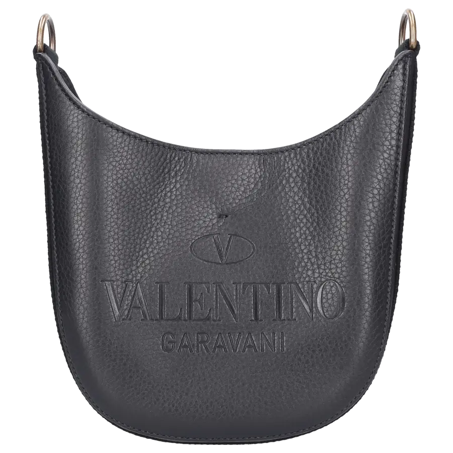 Valentino Garavani - Schultertasche IDENTITY Kalbsleder - schwarz