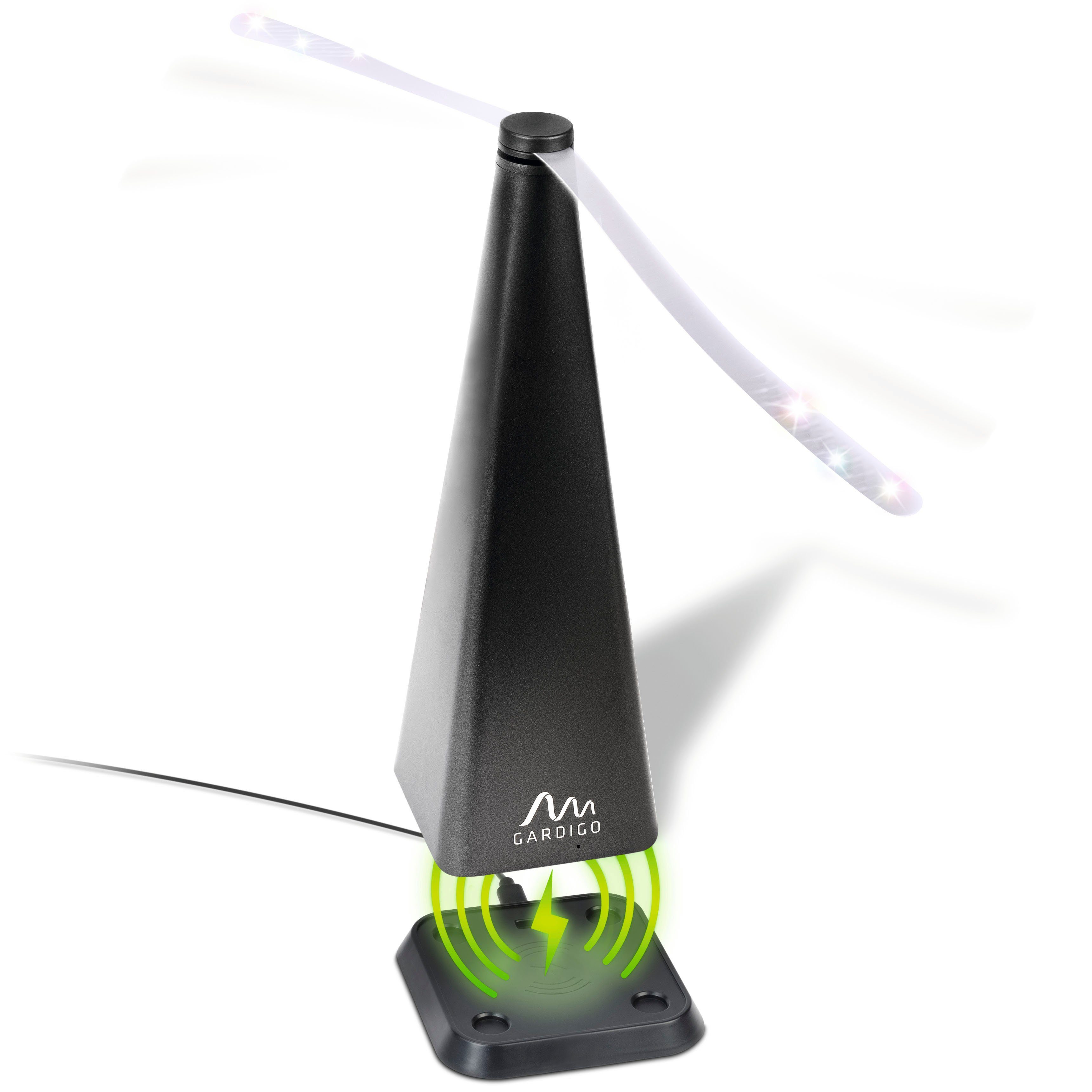Gardigo Fliegenwedler Profi, mit induktiver Ladestation