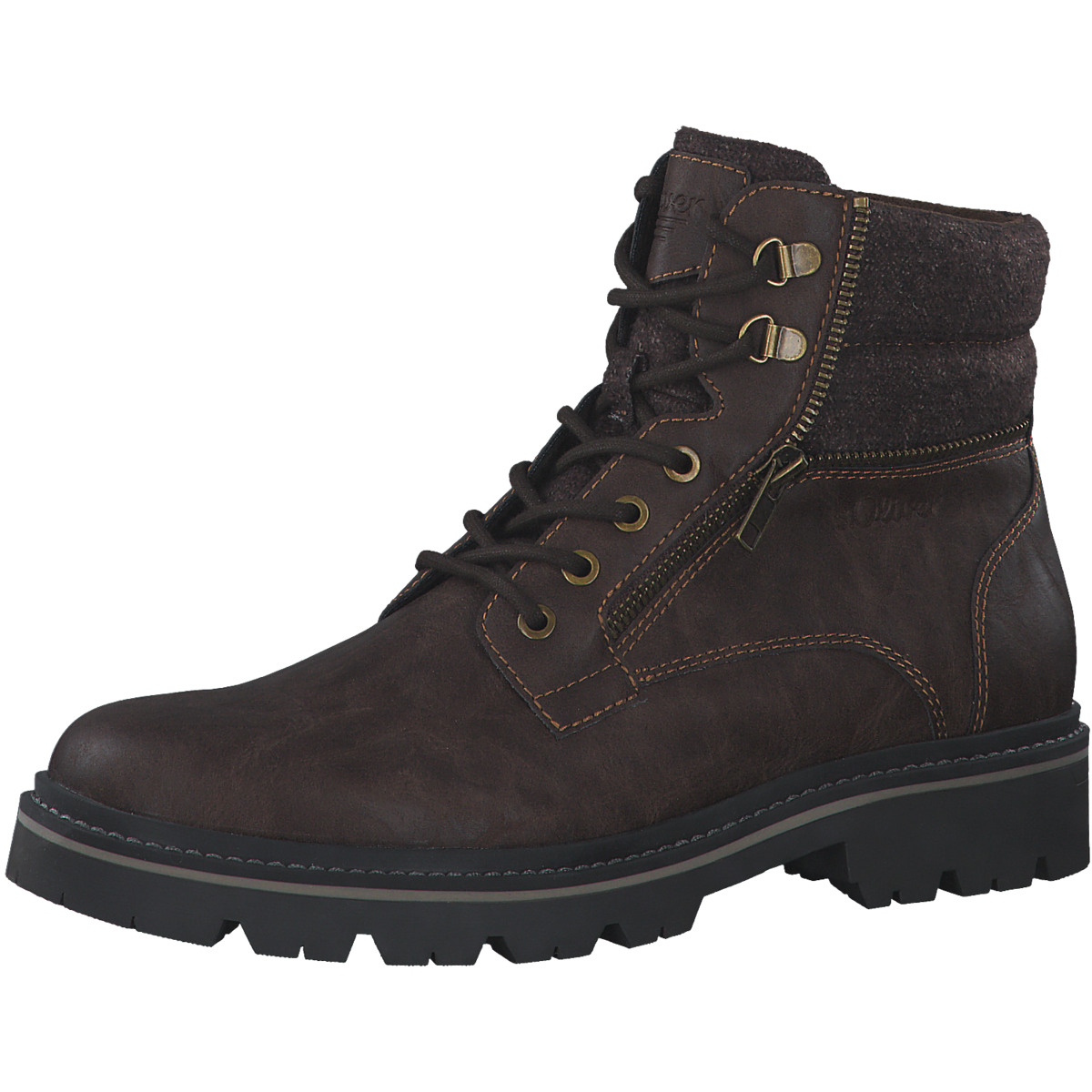 s.Oliver 5-16200-41 Schnürboots dunkelbraun