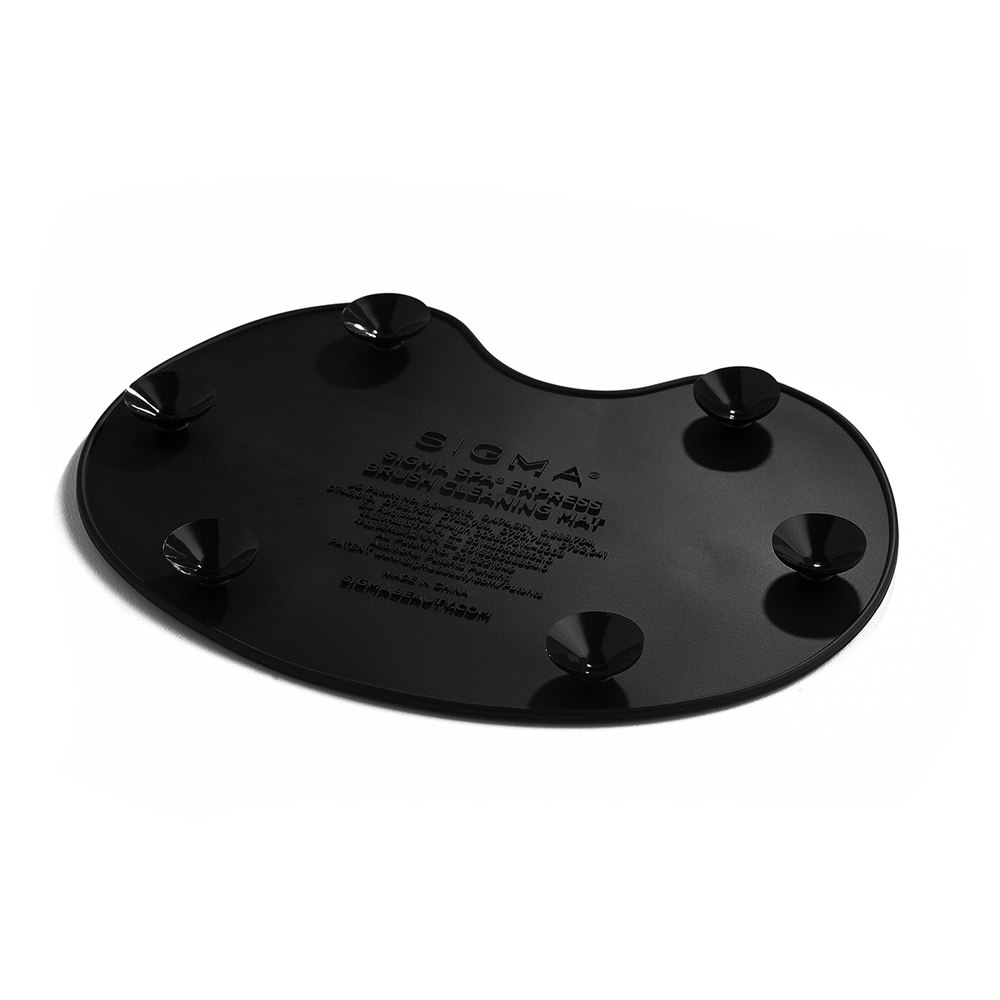 Sigma beauty Tapis express, noir nettoyeur pour pinceaux