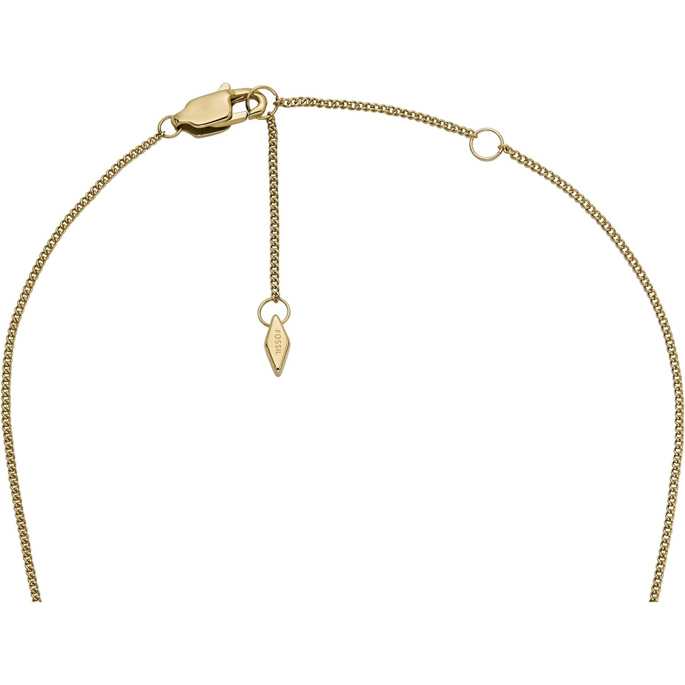 Fossil Chaînette Acier inoxydable collier