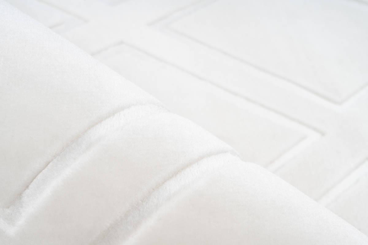 Arte Espina Hochflorteppich Monroe 300 Weiß