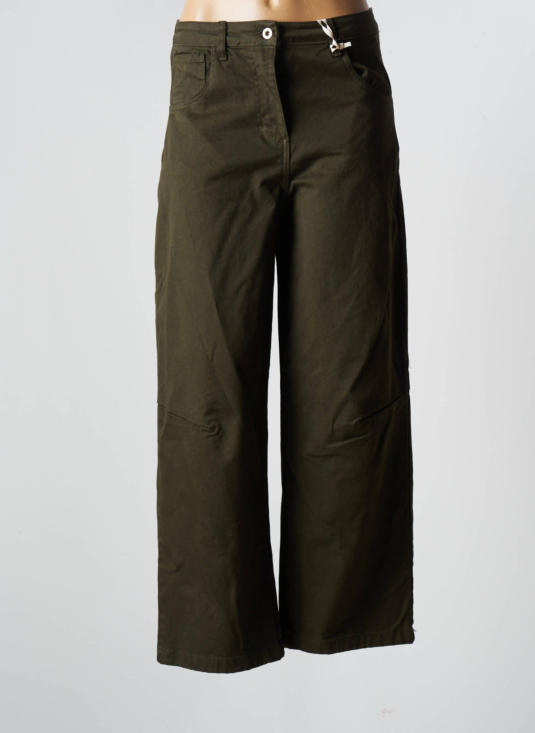 Gioya   Co Jeans Coupe Large Femme couleur vert
